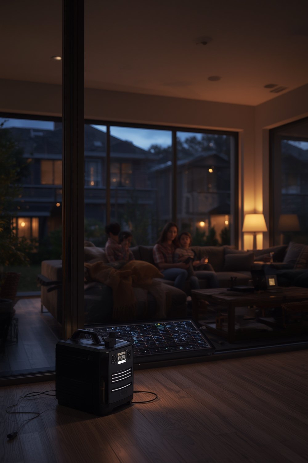 solar generator for home backup - Illustration 1